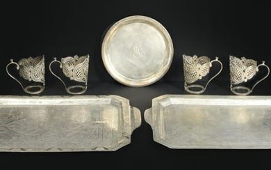 SILVER. Grouping of Silver Hollowware.