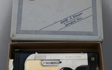 SMITH AND WESSON MODEL 61-3 .22LR PISTOL WITH BOX