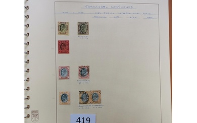 SOUTH AFRICA. TRANSVAAL. A collection of KEVII issues in al...