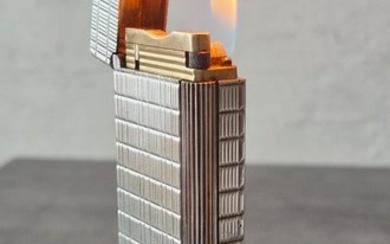 S.T. Dupont - Table lighter - Silver plated