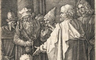 Saints Peter and John healing the lame man