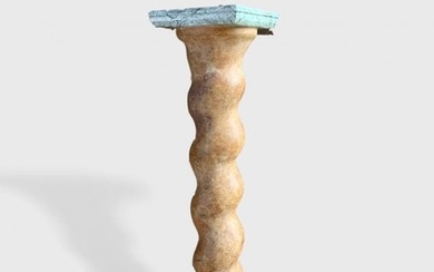 Serge Roche Style Plaster Column
