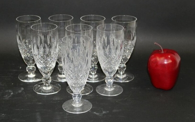 Set of 8 Waterford Colleen short stem champagne flutes