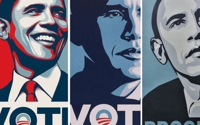 Shepard Fairey (OBEY) (1970) - OBEY Obama Collection