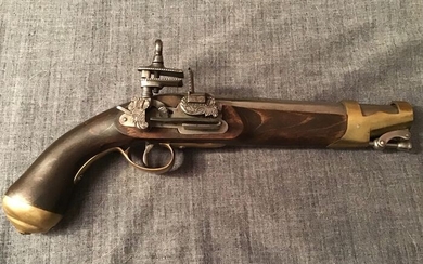 Spain - 18th century - Flintlock - Pistol - 14mm cal