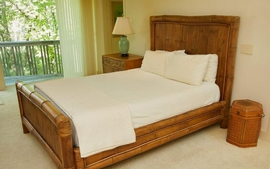 Split Bamboo Bed Frame