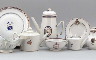 LOT OF CHINESE EXPORT PORCELAIN, MANY PIECES WITH...