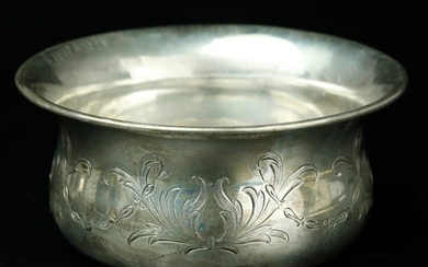 Sterling silver bowl, marked