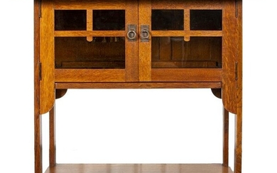 Stickley Brothers Chafing Dish Cabinet
