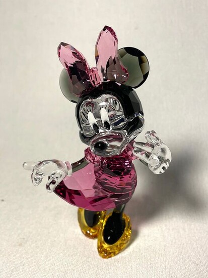 Swarovski - Disney - Minnie Mouse - Colored Edition - 5135891 - Boxed (1) - Crystal