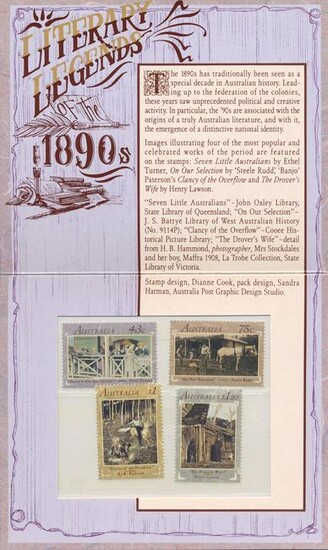 Ten (10) Classic Australian Stamps