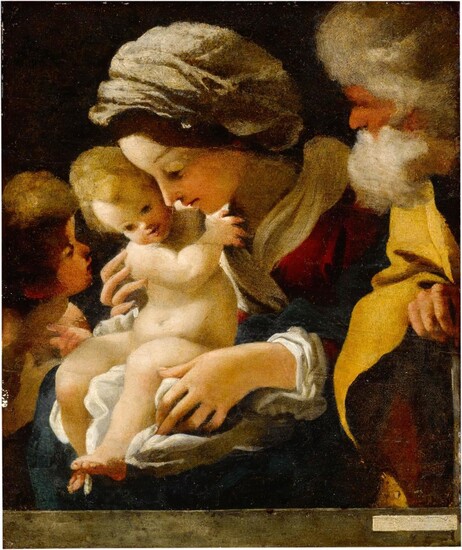 The Holy Family with Saint John the Baptist, Bartolomeo Schedoni