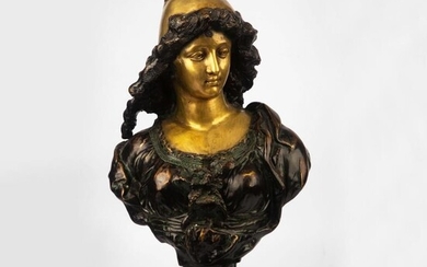 法国玛丽安青铜雕像二十世纪 The Marianne of France Bronze France, 20TH CENTURY...