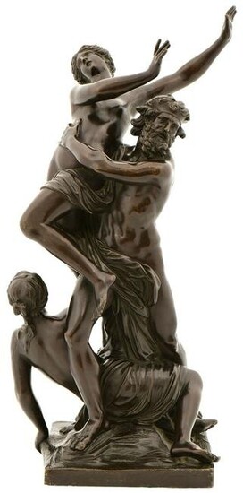 The Rape of the Sabine Women Bronze Sculpture