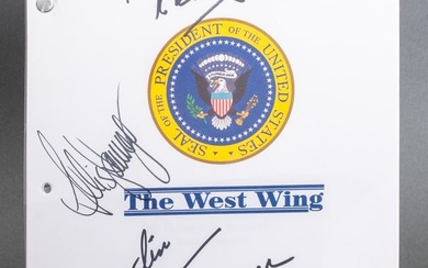 "The West Wing" Signed Reprint Script