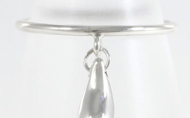 Tiffany Teardrop Silver Ring No. 11 Bag Total Weight Approx. 1.4g Jewelry