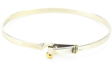 Tiffany & Co 18kt Gold & Sterling Bracelet w Box