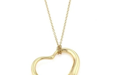 Tiffany & Co Elsa Peretti Open Heart Necklace 36mm