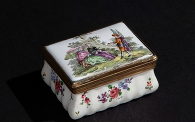 Tobacco box, Germany 1780 circa