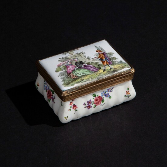 Tobacco box, Germany 1780 circa