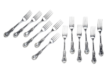 Twelve forks