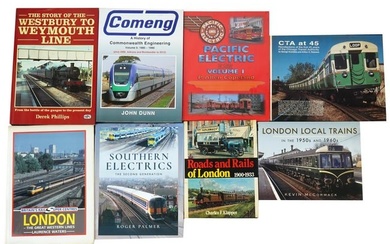 VINTAGE BOOKS ABOUT BRITISH AND AMERICAN RAILWAYS