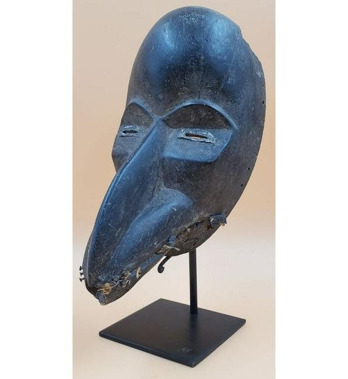 Very Fine African Dan Carved Wood Bird Mask