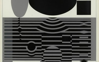 Victor Vasarely (French/Hungarian, 1906-1997) Laika