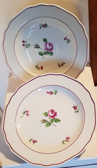 Viennacouple porcelain dishes - 18th/19th century - Porcelain