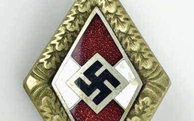 WW2 German Hitler Youth Honor Pin, M1/15