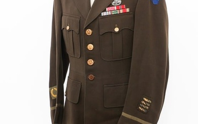 WWII US ARMY 88th INFANTRY MEDICAL OFFICER UNIFORM