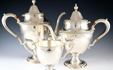 Whiting Sterling Tea Set