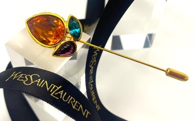 Yves Saint Laurent - Gold-filled - Jewellery pin