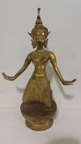 bronze sculpture - Gilt bronze - Thailand - Late 20th century