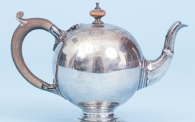 Georgian Style Chricton Brothers Sterling Silver Teapot