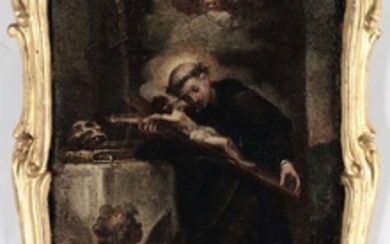 Valerio Castello (1624-1652), Santo in preghiera con