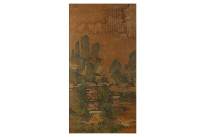 LI ZHAODAO (follower of, 675 – 758). Palace Landscape....