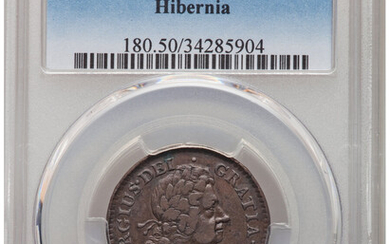 1723 Hibernia Halfpenny, BN