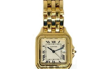 18K YG Cartier Panthere Lds Mid-Size