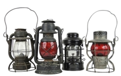 Vintage Dietz and Embury Mfg. Co. Railroad Lanterns