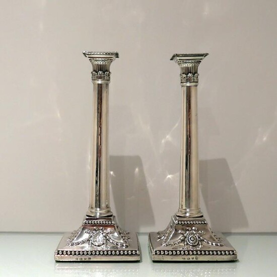 18th Century Antique George III Sterling Silver Pair