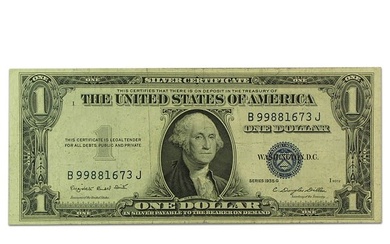 1935-G $1.00 Silver Certificate No Motto
