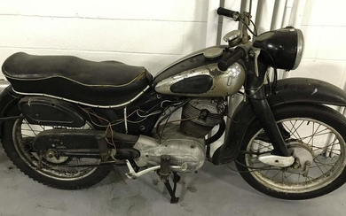 1953 NSU 250CC motorcycle, needs restoration