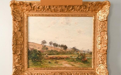 19TH C. FRENCH IMPRESSIONIST SIGNED