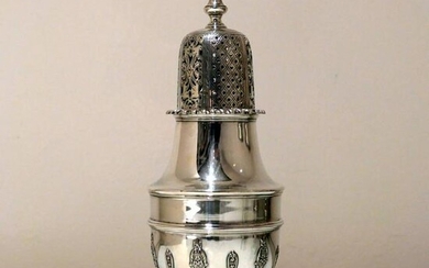 19th Century Antique Victorian Sterling Silver Sugar