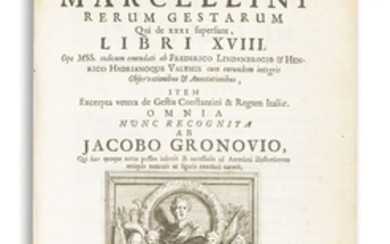 AMMIANUS MARCELLINIUS - Rerum Gestarum qui de xxxi Supersunt, Libri XVIII (Res Gestae).