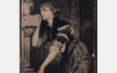 Anton Widliczka (Widlicka), (19th Century) - Woman Lamenting