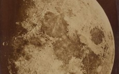 [ASTROPHOTOGRAPHY] RUTHERFURD, LEWIS MORRIS (1816-1892) [The Moon] N.Y. March 6, 1865