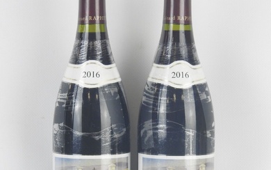 2 bouteilles Clos de Vougeot Grand cru de chez Raphet 2016