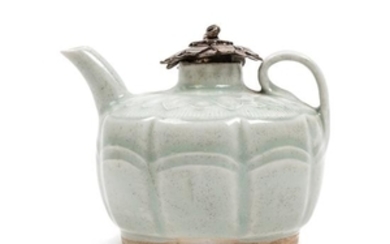 * A Chinese Qingbai Glazed Porcelain Ewer